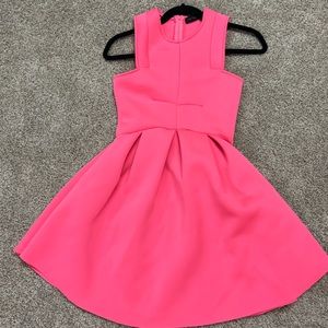 Magenta mini dress